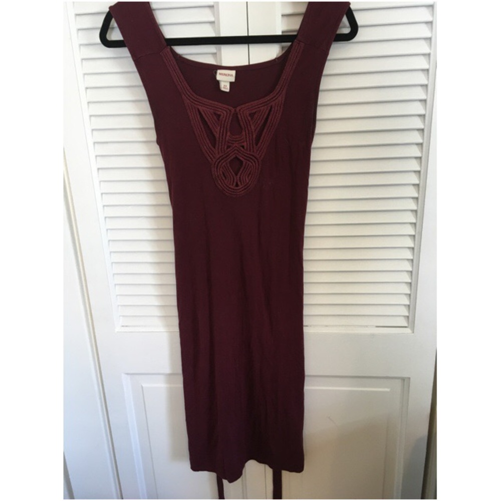 Merona Maroon Dress